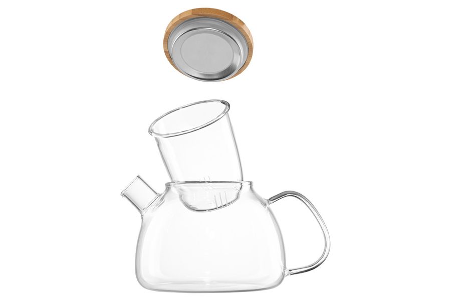 Стеклянный заварочный чайник со стеклянным фильтром 1 л Ardesto Ardesto