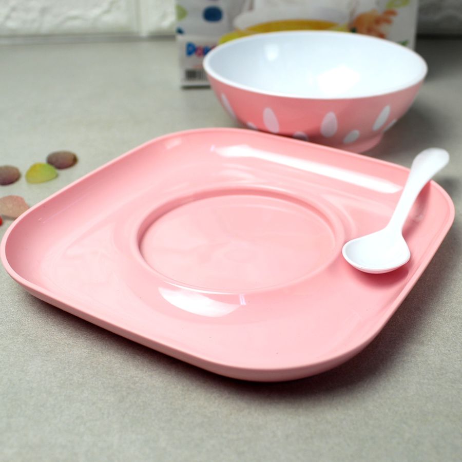Детский набор пластиковой посуды для кормления IRAK PLASTIK