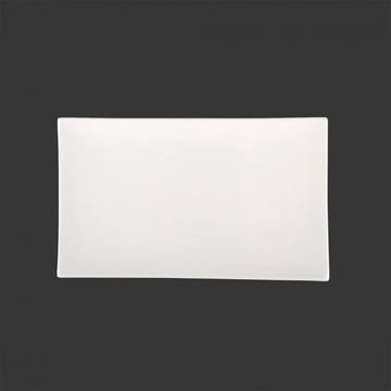 Тарелка прямоугольная фарфоровая 10″ Hel Extra white 150х250 мм. (W0146) Hell