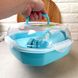 Пластиковая посуда для пикника 22 предмета на 4 персоны Голубой