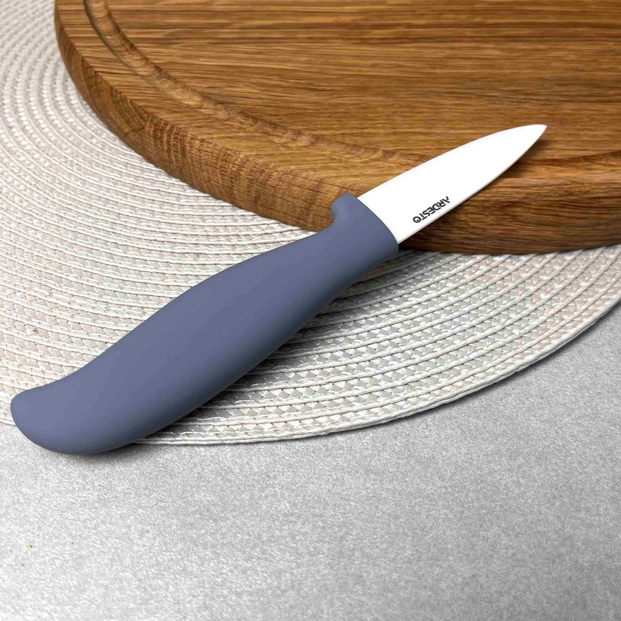 Керамический овощной нож ARDESTO Fresh Grey Ardesto