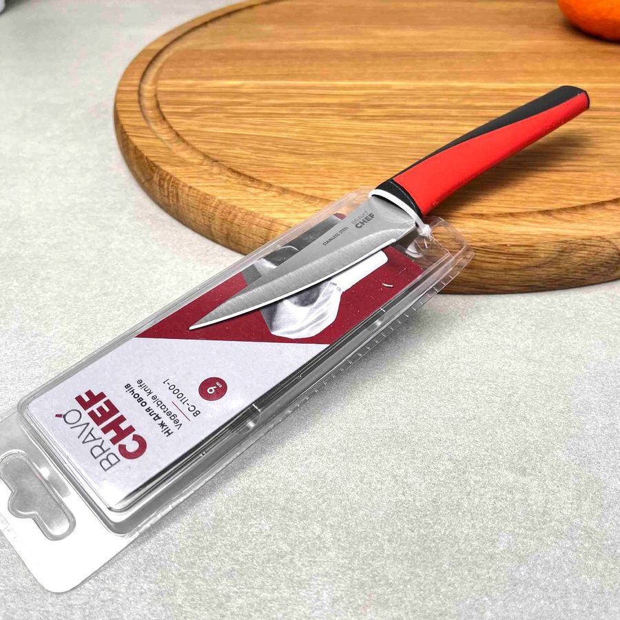 Овощной нож с удобной пластиковой ручкой, 9 см Ring (PX-11000-1) RINGEL
