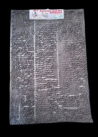 Коврик в ванную 60*40 см Тёмно-серый Лапша Velcom Без бренда