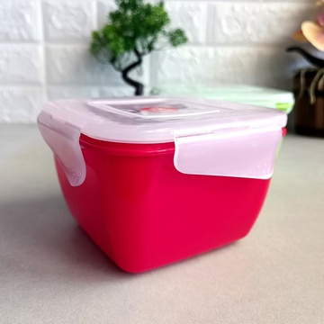 Квадратний пластиковий харчовий контейнер 0.45 л Фієста Алеана