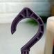 Небольшой цветочный вазон для веранды с подвесным крючком 20*13см 2л фиолет, Глория Алеана
