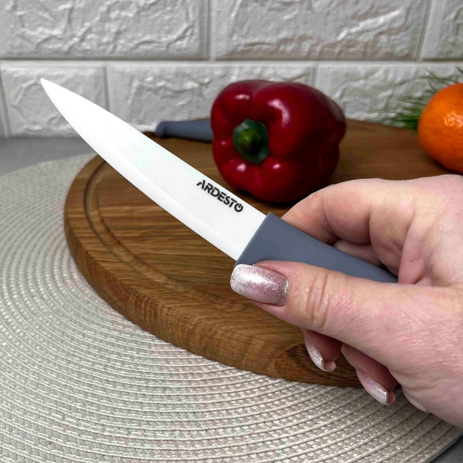 Керамический универсальный нож ARDESTO Fresh Grey Ardesto