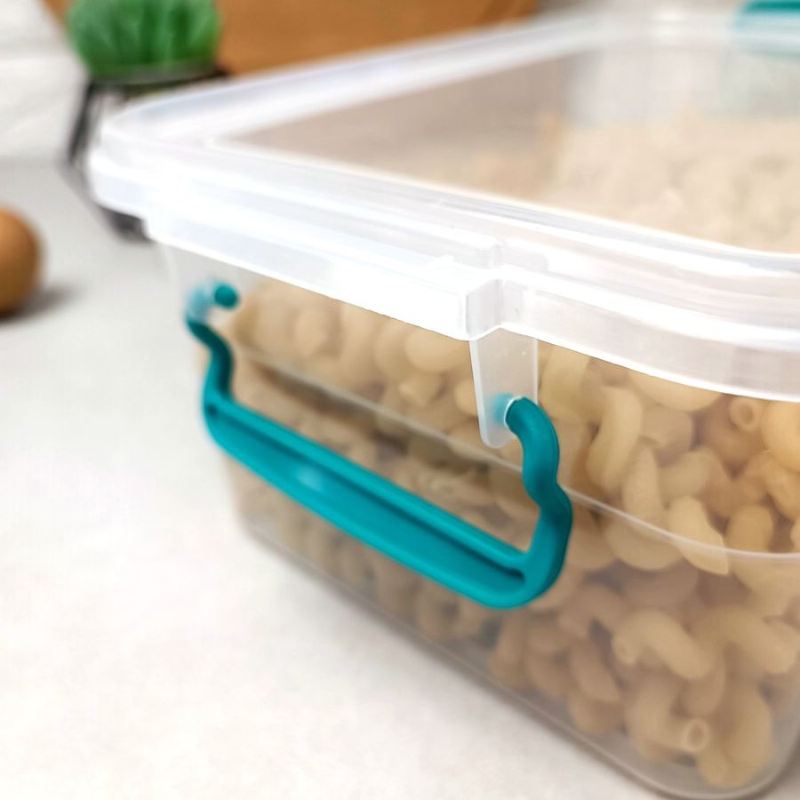 Пластиковый контейнер для хранения пищи 3л с крышкой Народный продукт