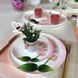 Білий столовий сервіз із рожевими орхідеями Luminarc Pink Orchid 46 предметів