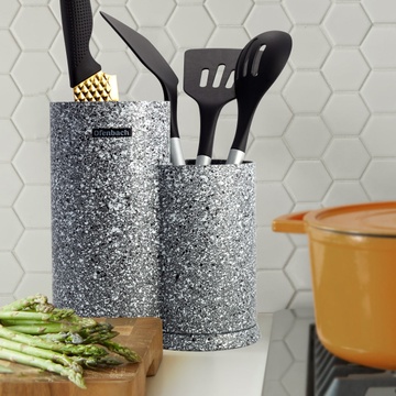 Подвійна підставка для кухонних ножів та кухонних приналежностей Kamille