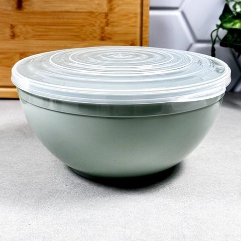 Миска салатная Dunya Line 3200 мл с крышкой 10739 Dunya Plastik
