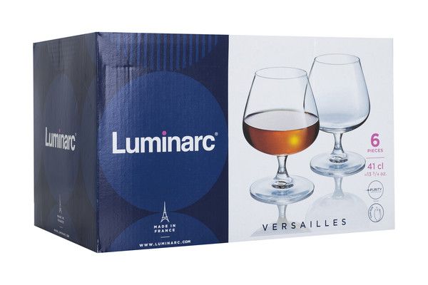 Набор бокалов для бренди Luminarc "Versailles" 410 мл (N1480) Luminarc