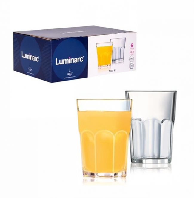 Склянки-хайбол для коктейлів 6 шт Luminarc Granity (Граніт) Tuff 410 мл (Q2245) Luminarc