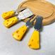 Набір ножів для сиру 4 шт з ручкою Сир