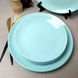 Лазурная персональная плоская тарелка Luminarc Diwali Light Turquoise 19 см (P2613)